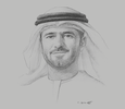 Sketch of Mohamed Juma Al Shamisi, CEO, Abu Dhabi Ports
