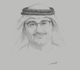 Sketch of Mohamed Jameel Al Ramahi, CEO, Masdar
