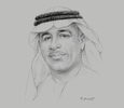Sketch of Khamis Mohamed Buharoon, Acting CEO and Vice-Chairman, Abu Dhabi Islamic Bank (ADIB)
