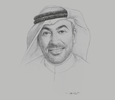 Sketch of Ahmed Ali Al Sayegh, Chairman, Abu Dhabi Global Market (ADGM)
