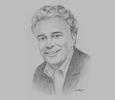 Sketch of Allard Nooy, CEO, InfraCo Asia
