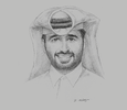 Sketch of Abdulaziz bin Nasser Al Khalifa, CEO, Qatar Development Bank (QDB)
