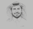 Sketch of Khaled Al Qureshi, CEO, Water and Electricity Company

