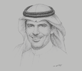 Sketch of Nabeel Al Amoudi, Minister of Transport
