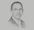 Sketch of Muhammad Anis, Rector, University of Indonesia
