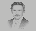 Sketch of Tarek Tawfik, President, American Chamber of Commerce in Egypt
