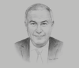 Sketch of Hussein Choucri, Chairman and Managing Director, HC Securities & Investment
