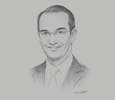 Sketch of Amr Talaat, Minister of Communications and Information Technology
