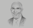 Sketch of  Cherif Hammouda, Managing Partner, RSM Egypt
