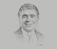 Sketch of  David Bojanini, CEO, Grupo SURA
