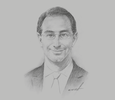 Sketch of José Manuel Restrepo, Minister of Commerce, Industry and Tourism
