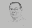Sketch of Teodoro L Locsin, Secretary of Foreign Affairs
