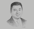 Sketch of Dennis A Uy, President and CEO, Phoenix Petroleum
