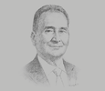 Sketch of Gerard Brimo, Chairman and CEO, Nickel Asia Corporation; and Chairman, Chamber of Mines
