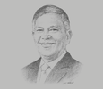 Sketch of Eddie Monreal, General Manager, Manila International Airport Authorityc
