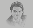 Sketch of Robbie Antonio, Founder, Revolution Precrafted Properties
