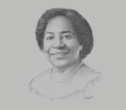 Sketch of Chileshe Kapwepwe, Secretary-General, COMESA
