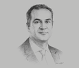 Sketch of Walid Saibi, General Manager, Tunisie Valeurs
