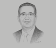 Sketch of Habib Ben Hassine, President, Tunisian Federation of Insurance Companies
