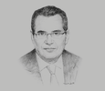 Sketch of Moncef Harrabi, CEO, Tunisian Company for Electricity and Gas
