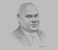 Sketch of Clarence Hoot, Managing Director, Investment Promotion Authority (IPA)
