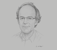 Sketch of Paul Barker, Executive Director, Institute of National Affairs
