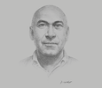 Sketch of Mahesh Patel, Managing Director, CPL

