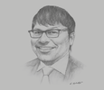 Sketch of Jonathan Seeto, Territory Senior Partner, PwC
