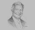 Sketch of Daniel Parfait, President, Safran México
