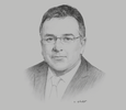 Sketch of Ricardo González Orta, Partner, Deloitte México,
