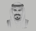 Sketch of Kuwait Direct Investment Promotion Authority Sheikh Meshaal Jaber Al Sabah, Director-General, Kuwait Direct Investment Promotion Authority (KDIPA)

