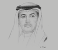 Sketch of Salim Al Ozainah, Chairman and CEO, Communication and Information Technology Regulatory Authority (CITRA)
