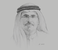 Sketch of Saeed Mohammed Al Tayer, Managing Director and CEO, Dubai Electricity and Water Authority (DEWA)
