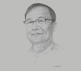 Sketch of U Thant Sin Maung, Minister for Transport and Communications
