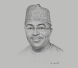 Sketch of Vice-President Mahamudu Bawumia, Chairman, Economic Management Team
