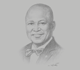 Sketch of Yaw Adu Gyamfi, President, Association of Ghana Industries
