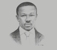Sketch of Nana Kwame Bediako, CEO, Kwarleyz Group
