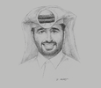Sketch of Abdulaziz bin Nasser Al Khalifa, CEO, Qatar Development Bank (QDB)
