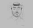 Sketch of Fahad Rashid Al Kaabi, CEO, Manateq
