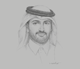 Sketch of Ali Al Waleed Al Thani, CEO, Investment Promotion Agency (IPA)
