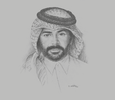 Sketch of Abdulrahman M Darwish, CEO, KBM Group Qatar
