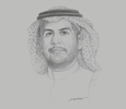 Sketch of Khalid Al Hussan, CEO, Saudi Stock Exchange (Tadawul)

