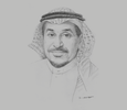 Sketch of Khalid Al Salem, Director-General, Saudi Authority for Industrial Cities and Technology Zones (MODON)
