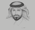 Sketch of Prince Naif bin Sultan bin Mohammed bin Saud Al Kabeer, Chairman, Zain Saudi Arabia
