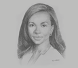 Sketch of Laureen Kouassi-Olsson, Regional Head for West and Central Africa, Amethis
