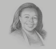 Sketch of Christine Logbo-Kossi, Executive Director, Chamber of Mines of Côte d’Ivoire

