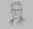 Sketch of Dwi Soetjipto, Chairman, SKK Migas

