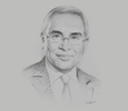 Sketch of Isran Noor, Governor of East Kalimantan
