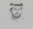 Sketch of Khalifa Salem Al Mansouri, Chief Executive, Abu Dhabi Securities Exchange (ADX)
