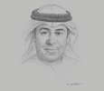 Sketch of Ebrahim Obaid Al Zaabi, Director-General, UAE Insurance Authority (IA)
